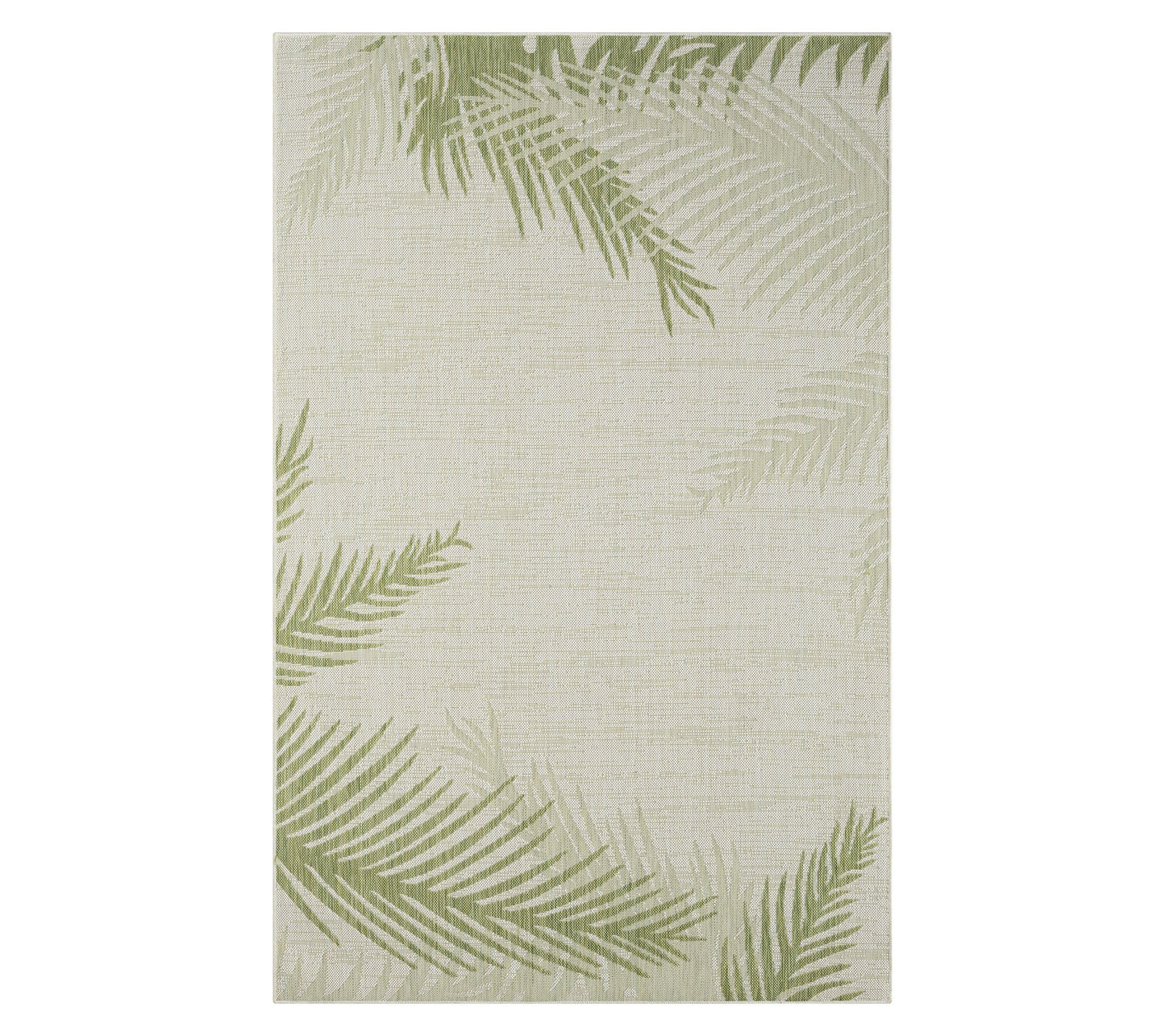 Ox Bay Touch of Palm Indoor/Outdoor Captiva Rug7'9" x 9'5"