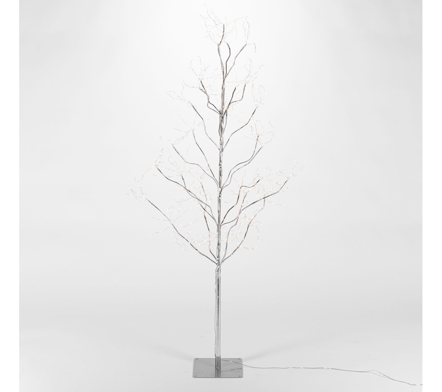 5ft Modern Organic Tree with Warm LED Lights byGerson Co