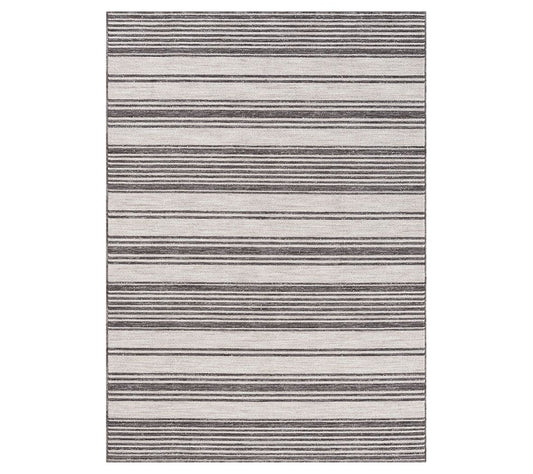 Ox Bay Striped PET Indoor/Outdoor Area Rug, 5' x 7'