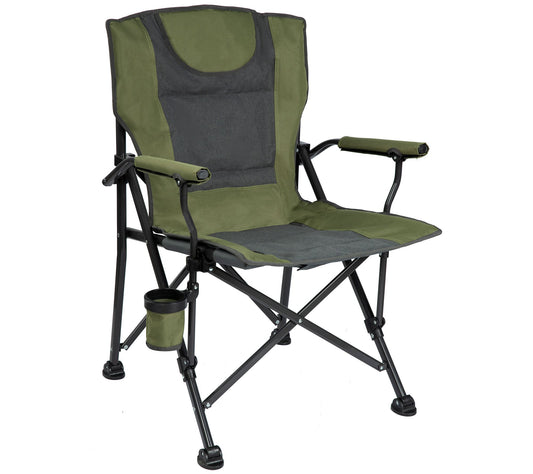 Backyard Expressions Luxury Heated Portable Camp Chair