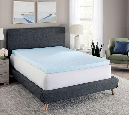 Bodipedic 4" Gel-Infused Memory Foam Mattress Topper, Cal King