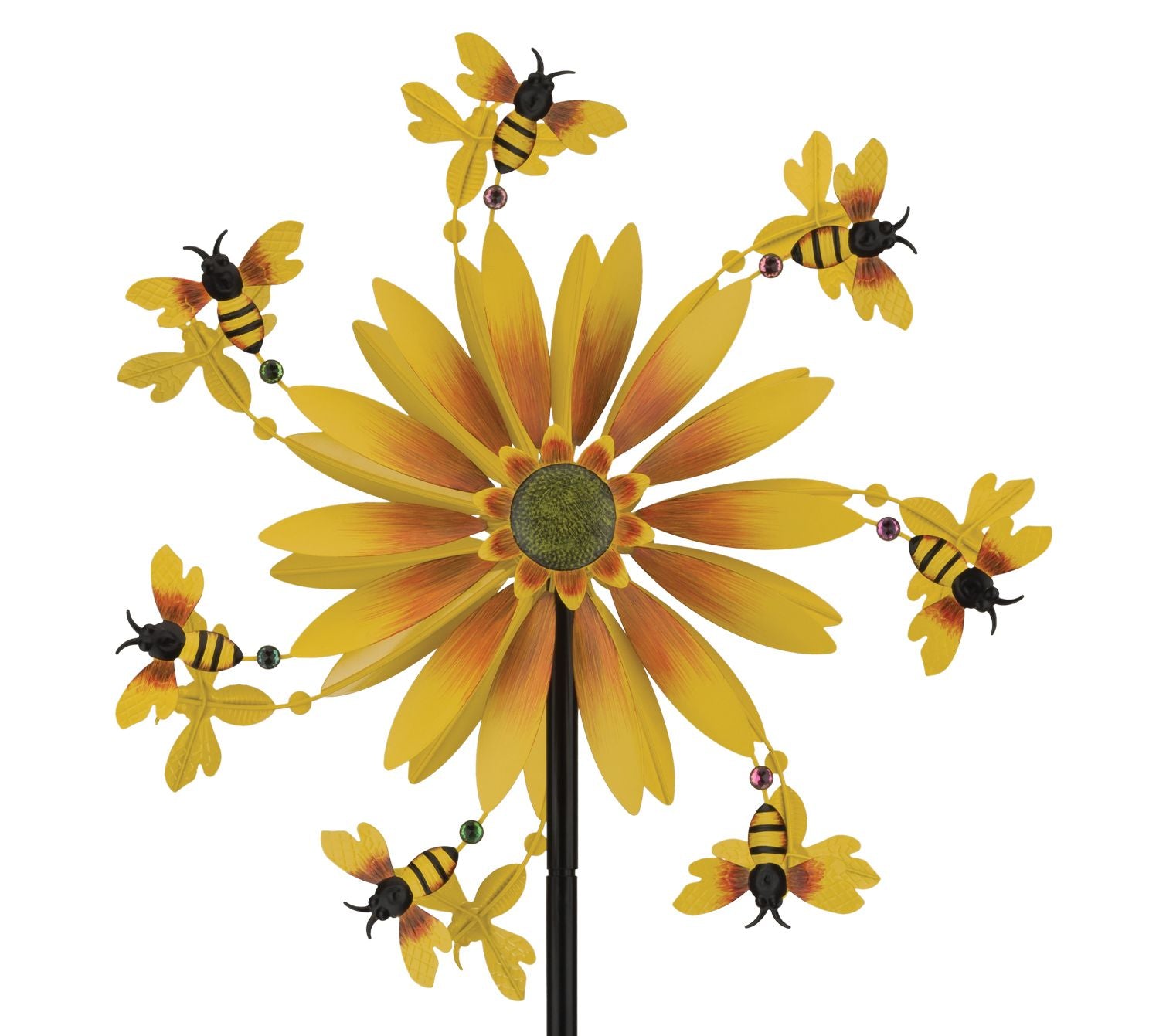 Regal Art & Gift 26" Wind Spinner Stake - Bee