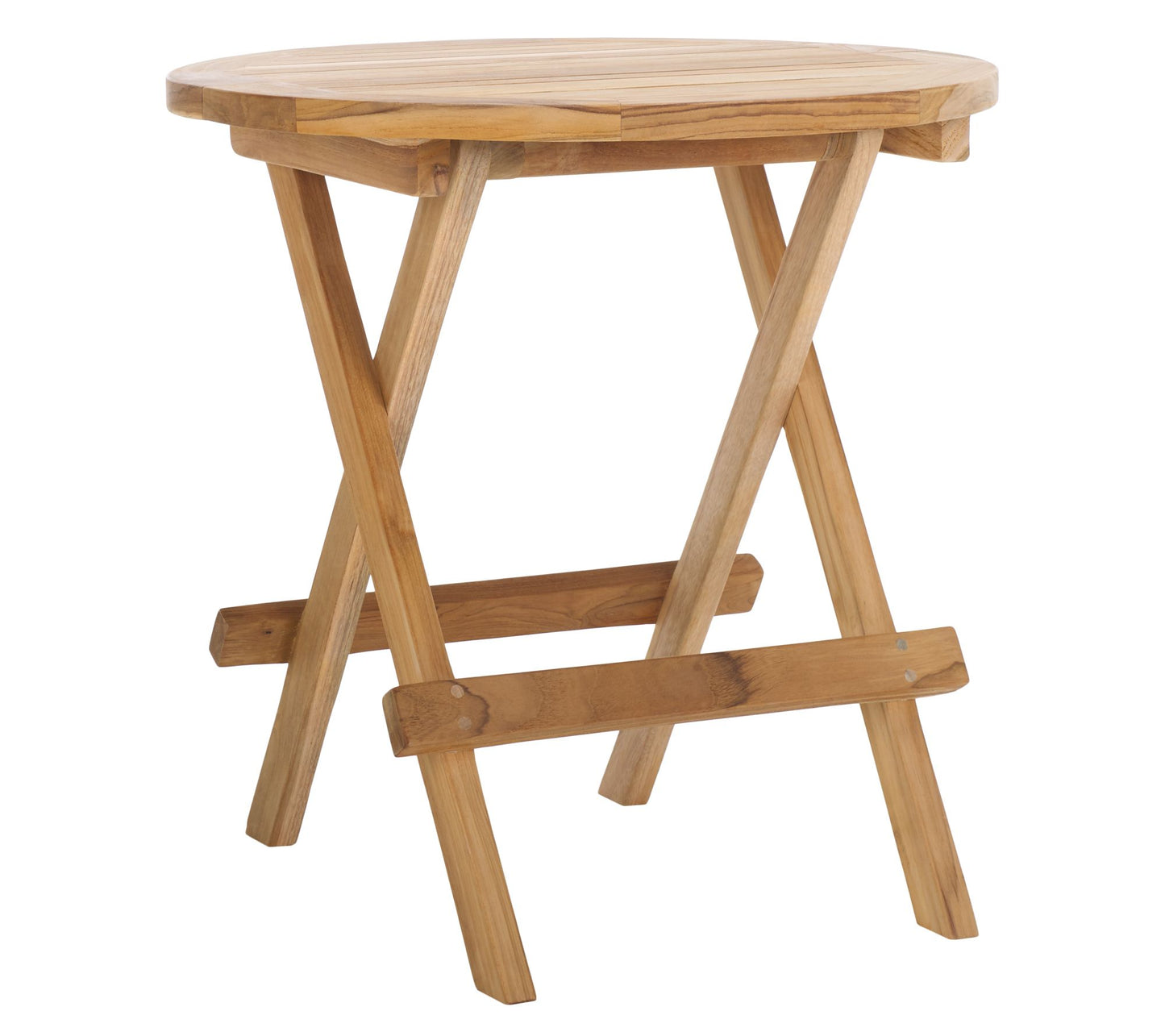 Rory Teak Folding Round Table by Valerie