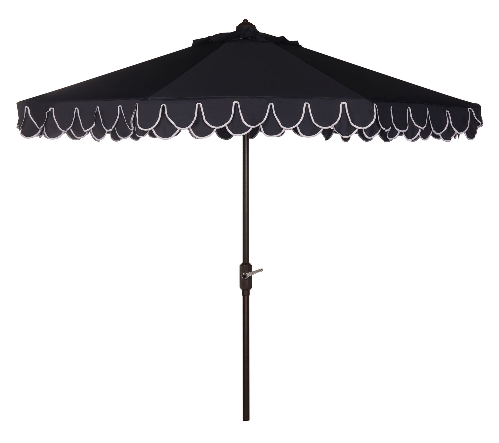 Elegant Valance 11' Round Umbrella by Valerie