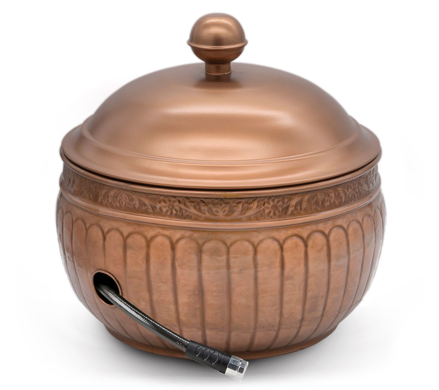 La Jolla Hose Pot with Lid - Copper Finish by Good Directions