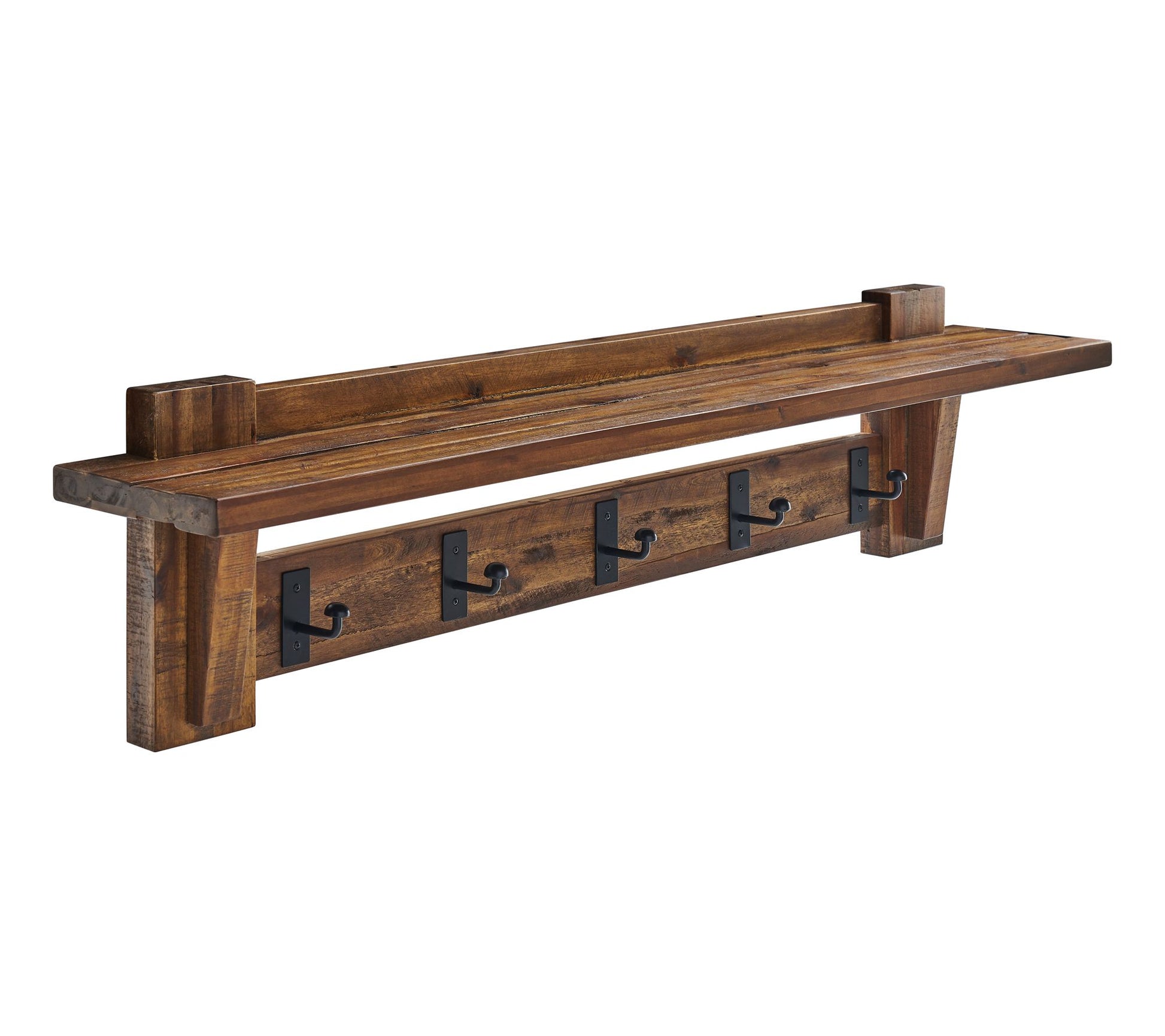 Alaterre Furniture Durango Industrial EntrywayWood Coat Hook