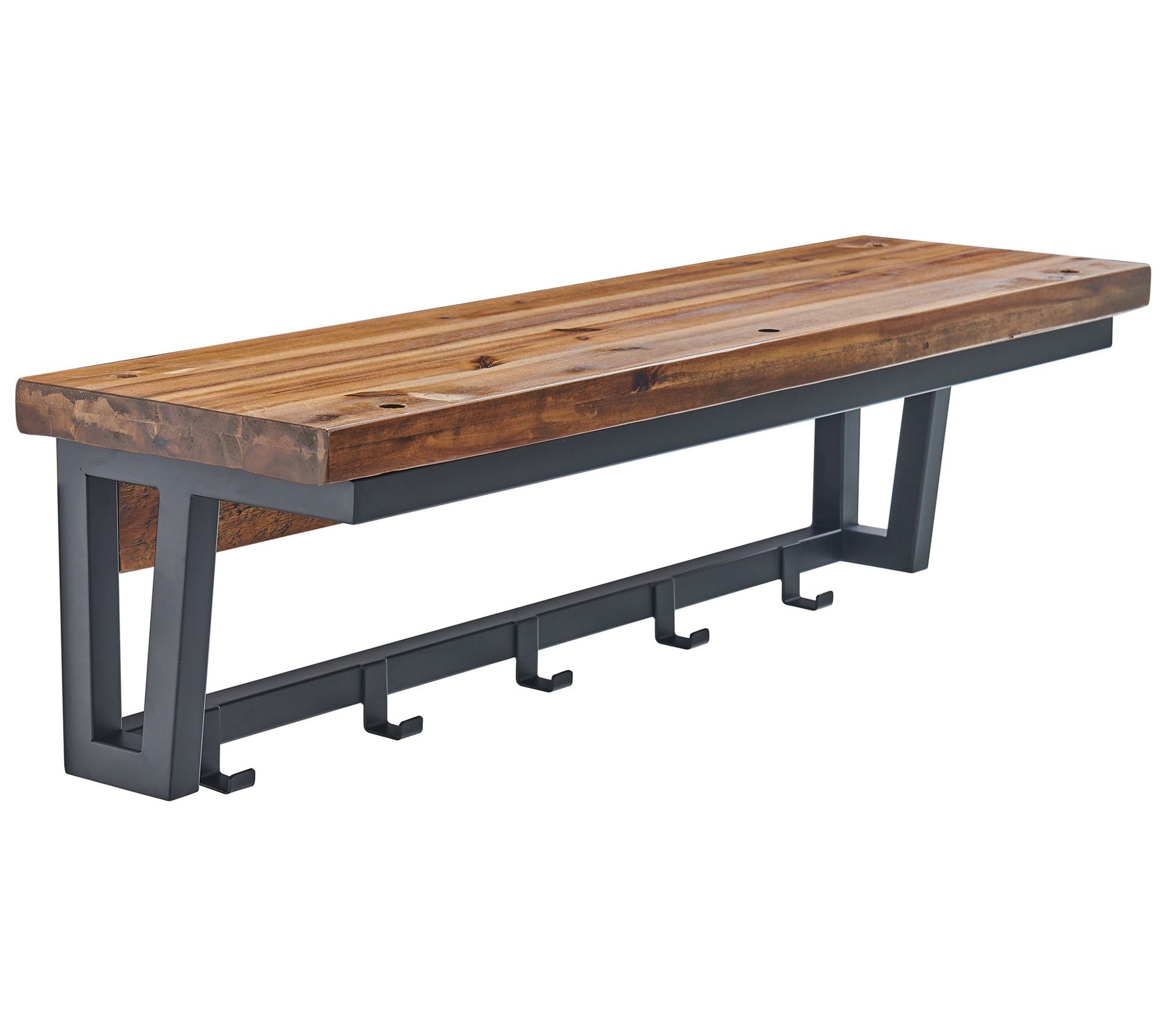 Alaterre Furniture Claremont 40" Rustic Wood Coat Hook