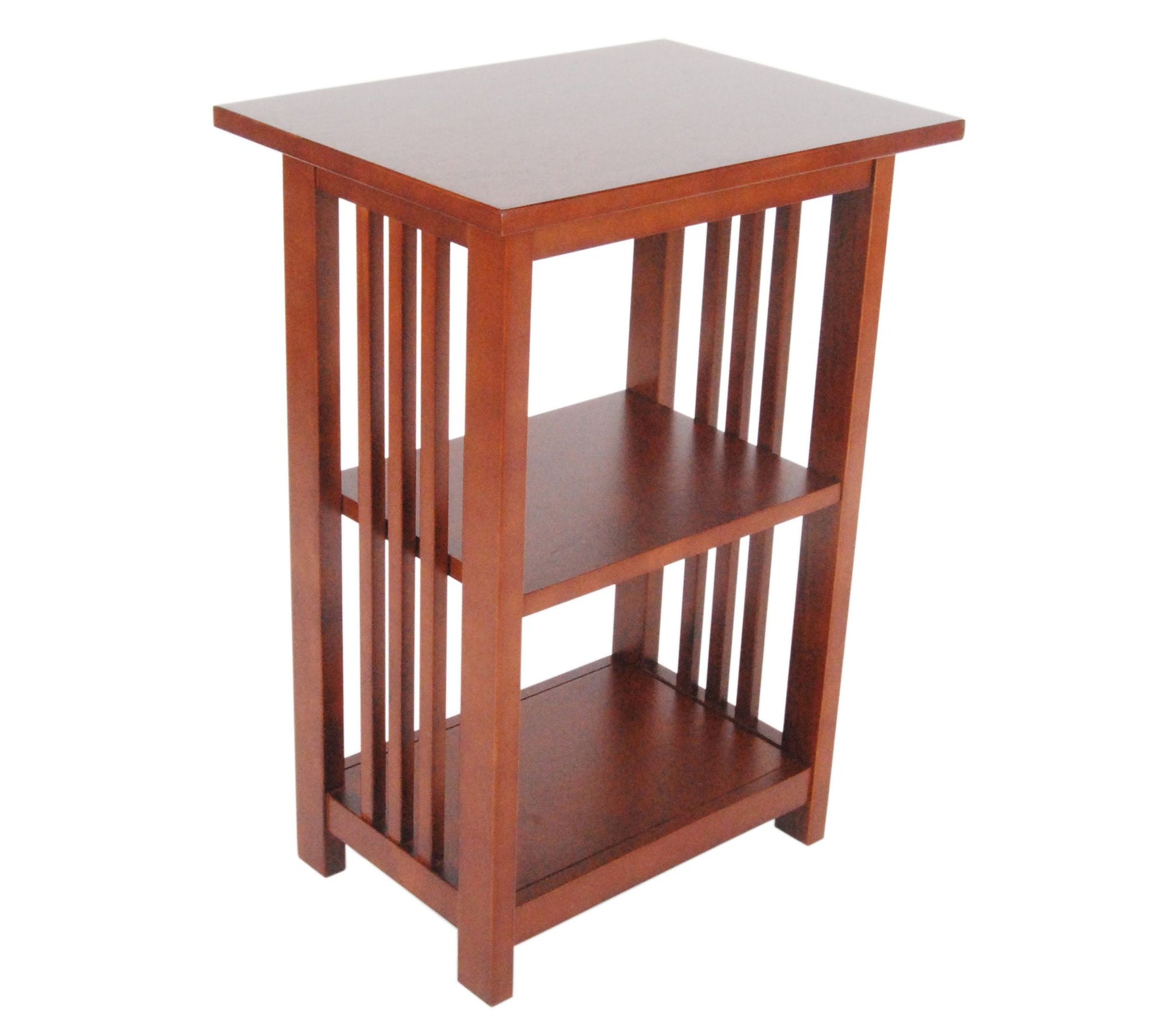 Alaterre Furniture Mission 2-Shelf Accent End Table