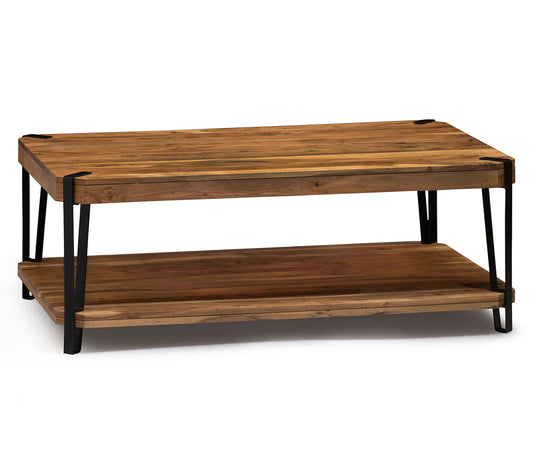 Alaterre Furniture Ryegate Natural Live Edge Coffee Table